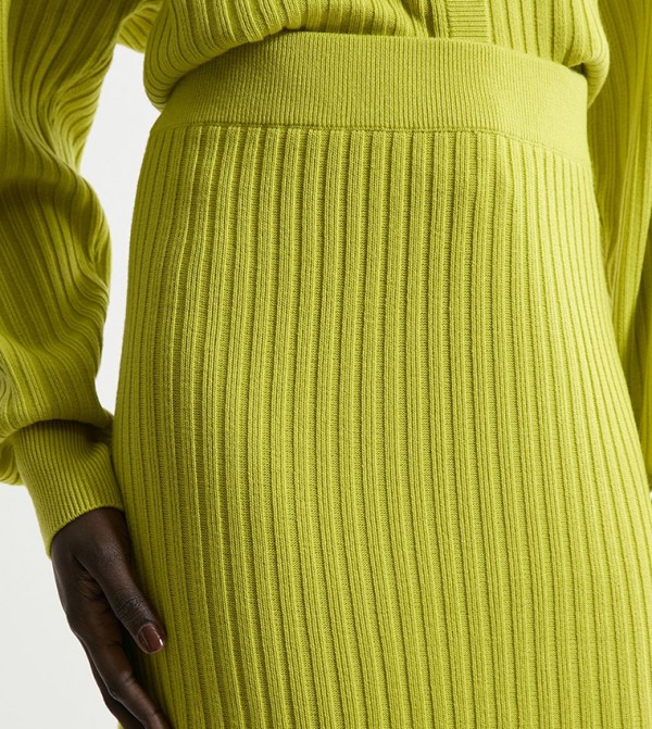 كارن ميلين كارن ميلين - أخضر ليموني Midi Skirts