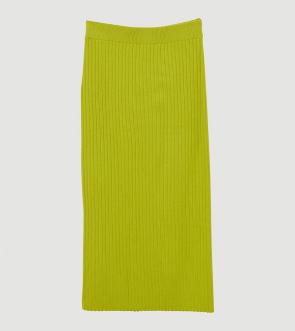 كارن ميلين كارن ميلين - أخضر ليموني Midi Skirts
