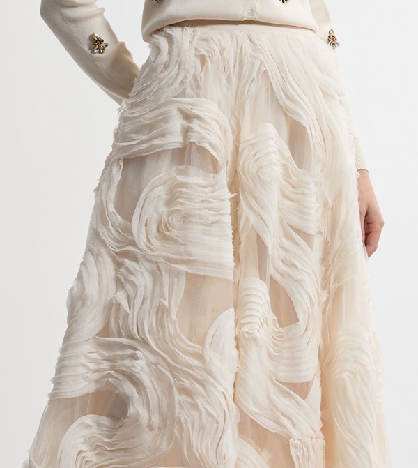 Karen Millen Karen Millen - Cream Midi Skirts