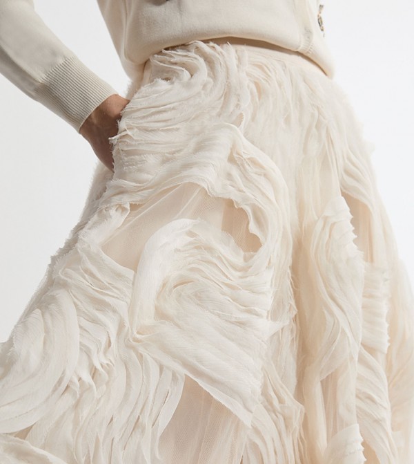 Karen Millen Karen Millen - Cream Midi Skirts