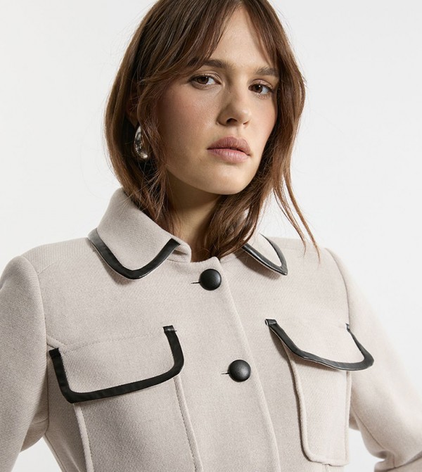 Karen Millen  - Beige Overcoats