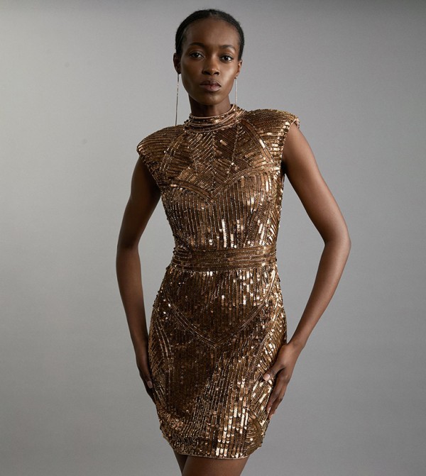 Karen Millen Karen Millen - Gold Mini Dresses