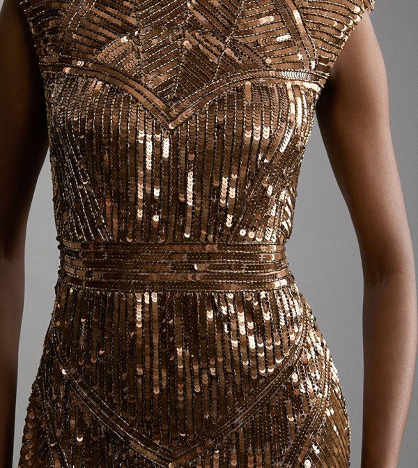 Karen Millen Karen Millen - Gold Mini Dresses