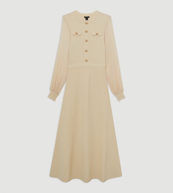 Karen Millen  Casual Dresses - Cream Casual Dresses