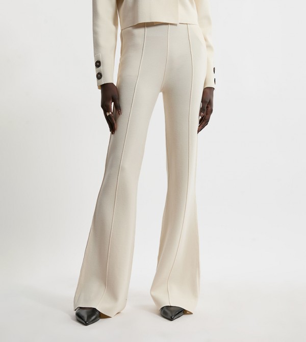 Karen Millen Karen Millen - Cream Casual Pants