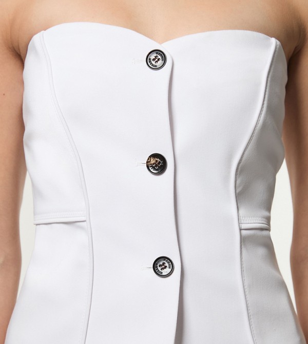 Karen Millen Karen Millen - White Waistcoats