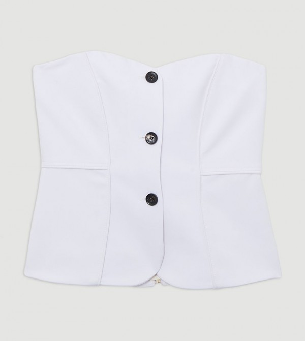 Karen Millen Karen Millen - White Waistcoats
