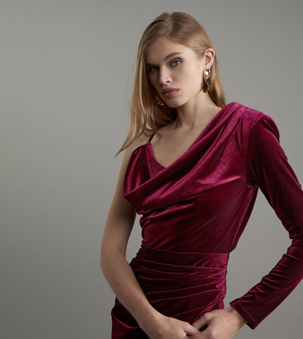 Karen Millen  Clothing - Maroon Maxi Dresses