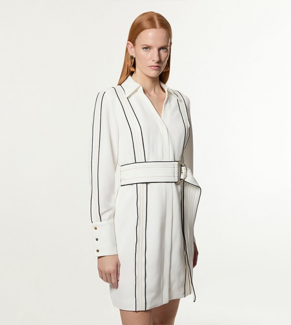 Karen Millen  Casual Dresses - Ivory Casual Dresses