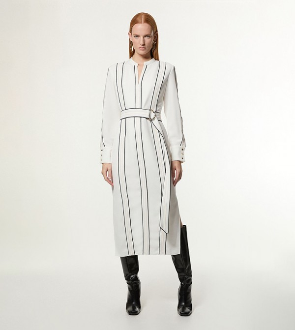 كارن ميلين كارن ميلين - أبيض Midi Dresses