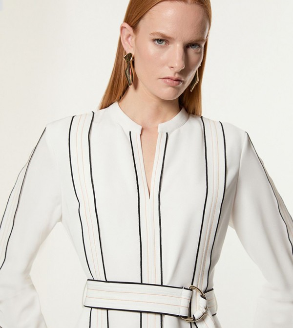 كارن ميلين كارن ميلين - أبيض Midi Dresses