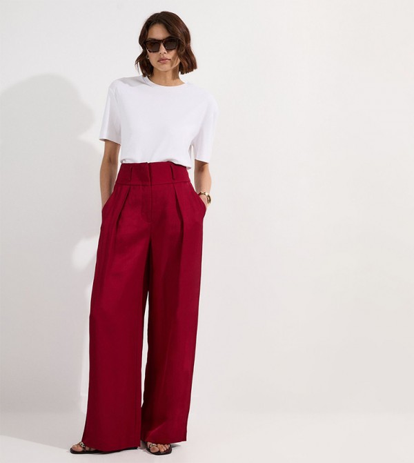 Karen Millen Karen Millen - Red Casual Pants