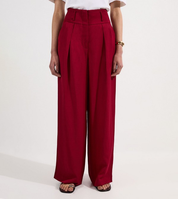 Karen Millen Karen Millen - Red Casual Pants