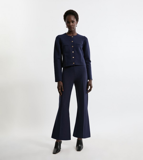 Karen Millen  - Navy Casual Pants