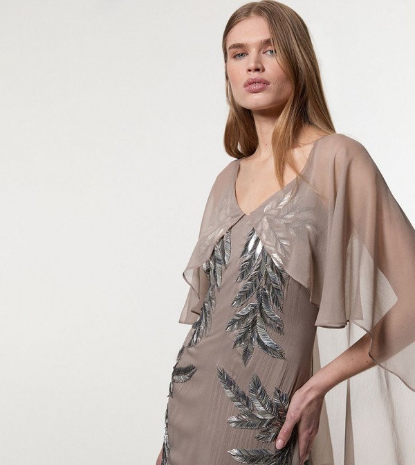 Karen Millen Party Dresses - Taupe Party Dresses