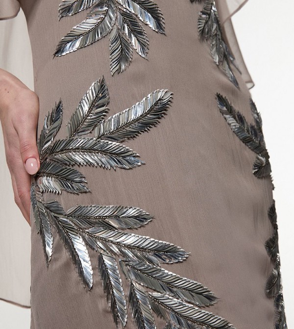 Karen Millen Party Dresses - Taupe Party Dresses