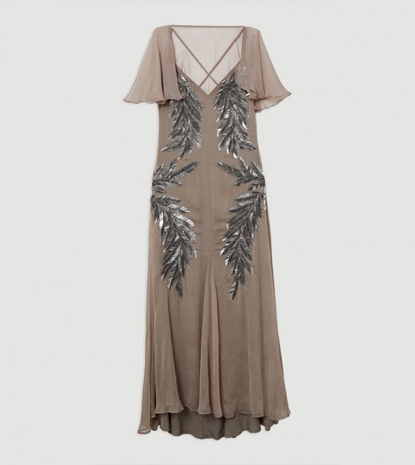 Karen Millen Party Dresses - Taupe Party Dresses