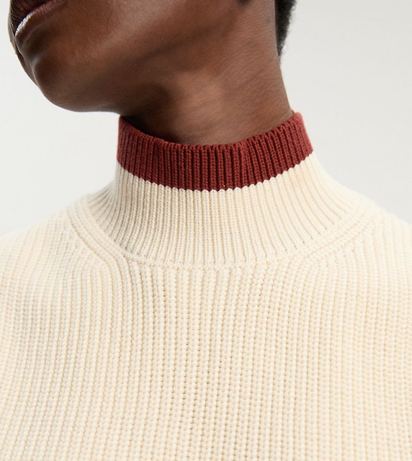 Karen Millen Karen Millen - Beige Turtle neck Sweaters