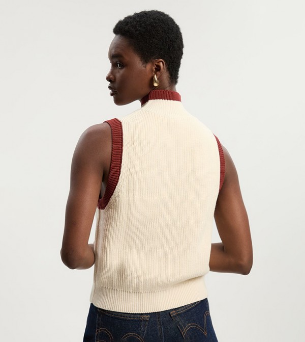 Karen Millen Karen Millen - Beige Turtle neck Sweaters