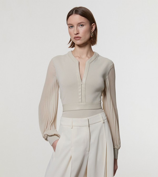كارن ميلين  - رمادي Casual Tops