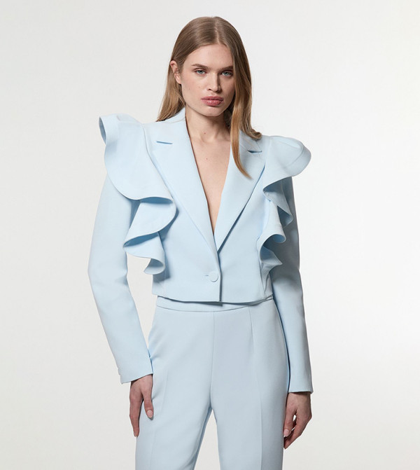 كارن ميلين HourglassBodyType - أزرق بليزرات