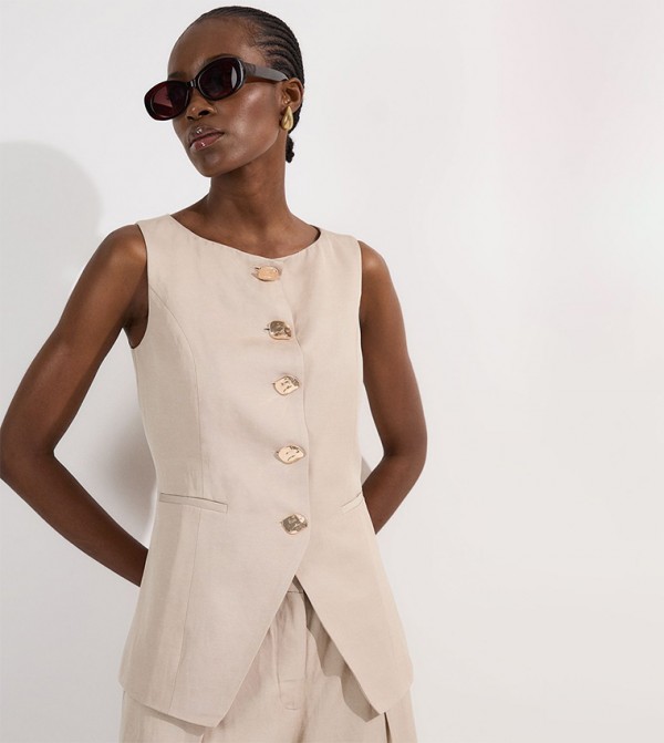 Karen Millen Karen Millen - Beige Overcoats