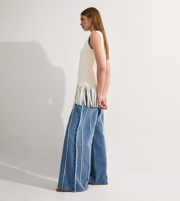 كارن ميلين كارن ميلين - أزرق Wide Leg Jeans