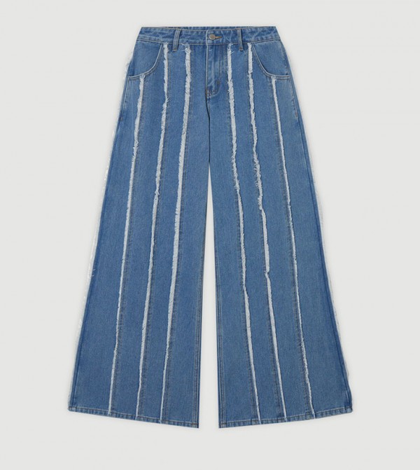 كارن ميلين كارن ميلين - أزرق Wide Leg Jeans