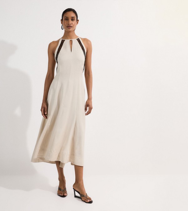 Karen Millen Karen Millen - Beige Midi Dresses