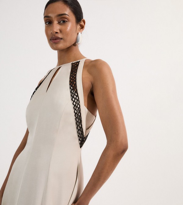 Karen Millen Karen Millen - Beige Midi Dresses