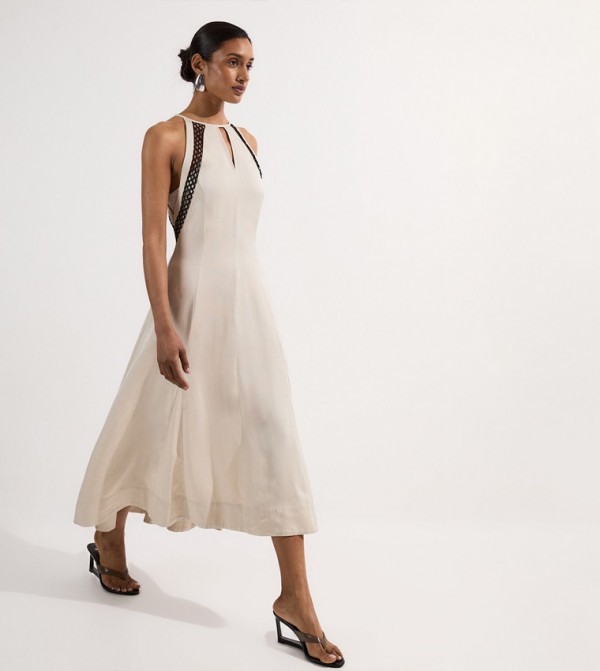 Karen Millen Karen Millen - Beige Midi Dresses