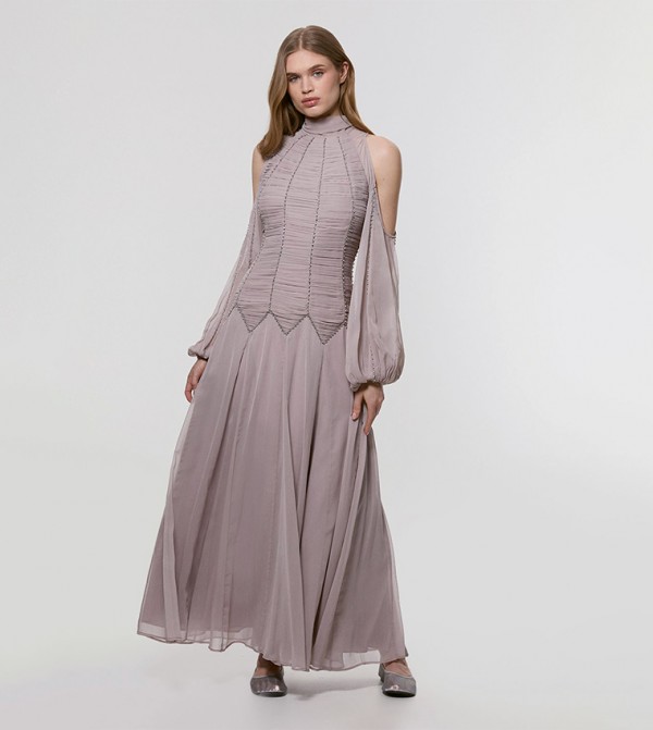 Karen Millen Karen Millen - Silver Maxi Dresses
