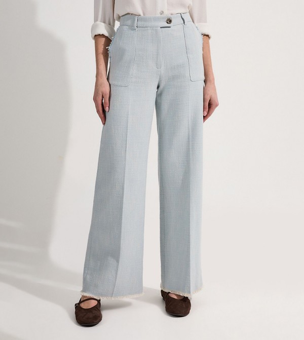 Karen Millen  Pants & Leggings - Light Blue Casual Pants
