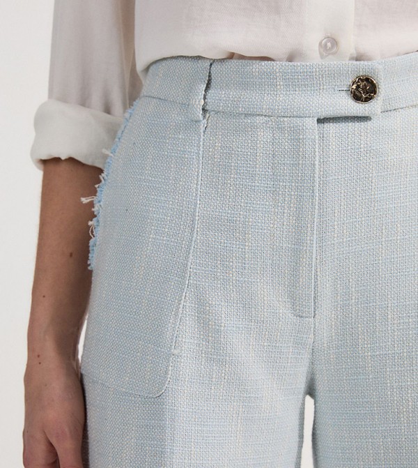 Karen Millen  Pants & Leggings - Light Blue Casual Pants