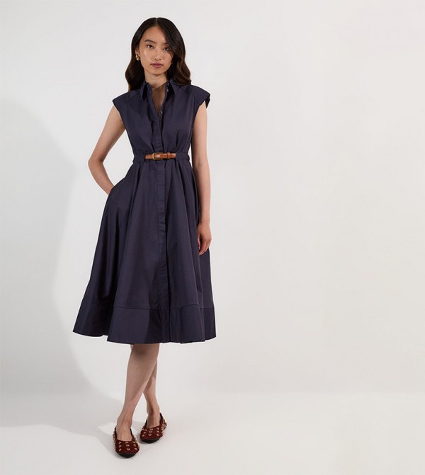 كارن ميلين كارن ميلين - كحلي Midi Dresses