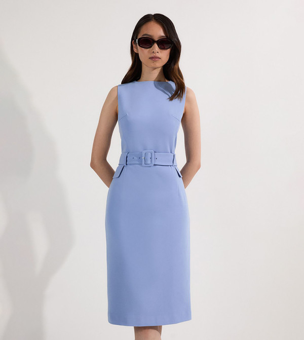 كارن ميلين - اوتليت  - أزرق Midi Dresses