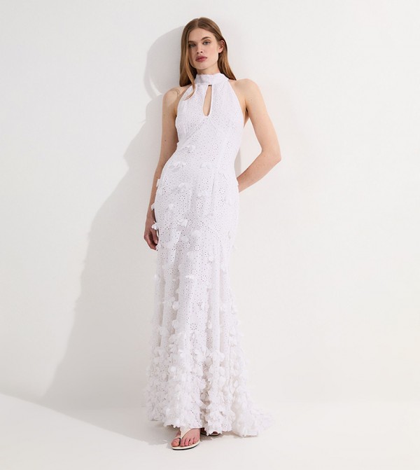 كارن ميلين كارن ميلين - أبيض Maxi Dresses