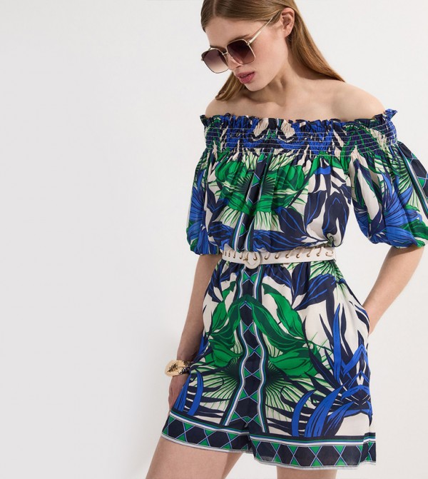 Karen Millen  Clothing - Blue Playsuits