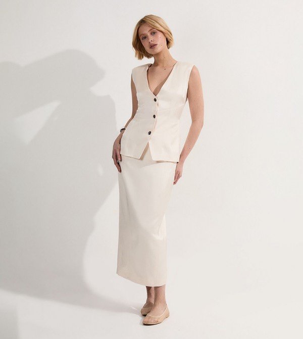 Karen Millen Karen Millen - White Midi Dresses