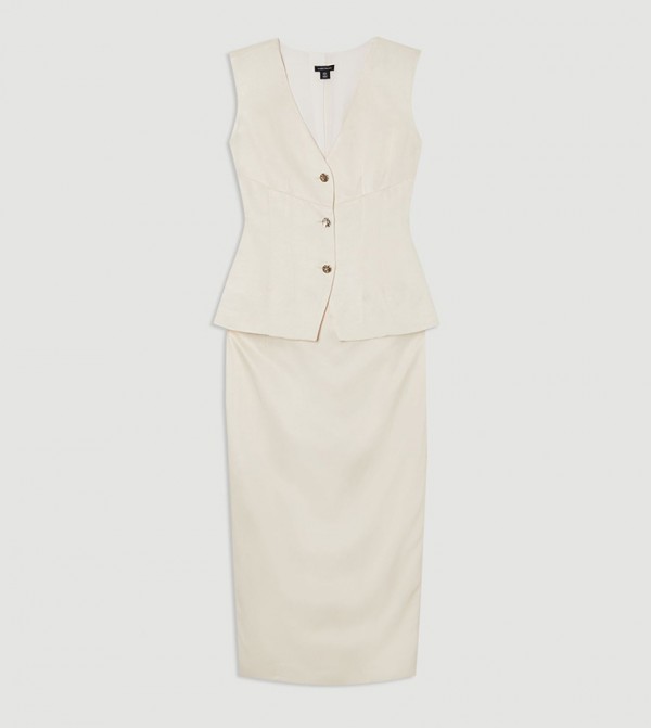Karen Millen Karen Millen - White Midi Dresses