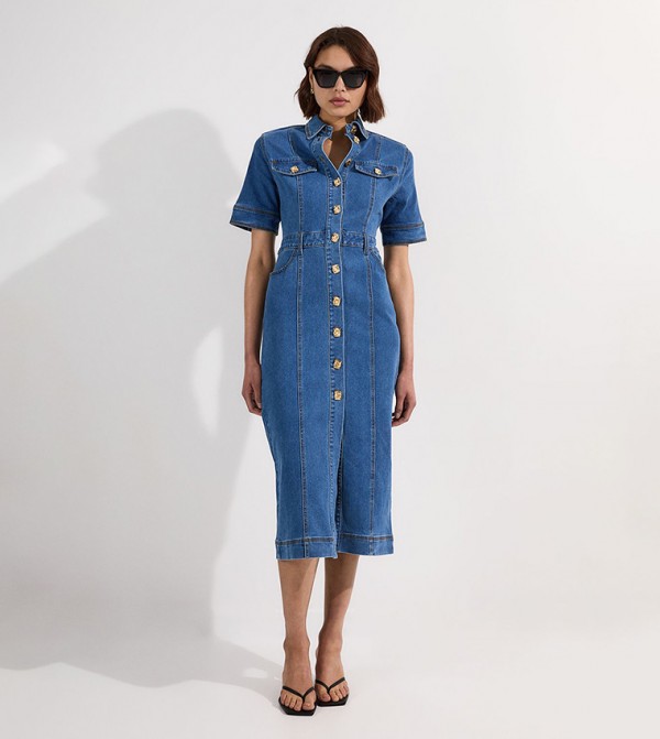 Karen Millen Karen Millen - Blue Casual Dresses