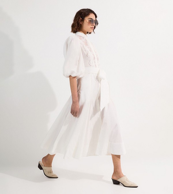 Karen Millen  - White Shirt & T-Shirt Dresses