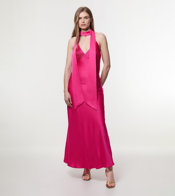 Karen Millen  wedding-guest - Pink Party Dresses