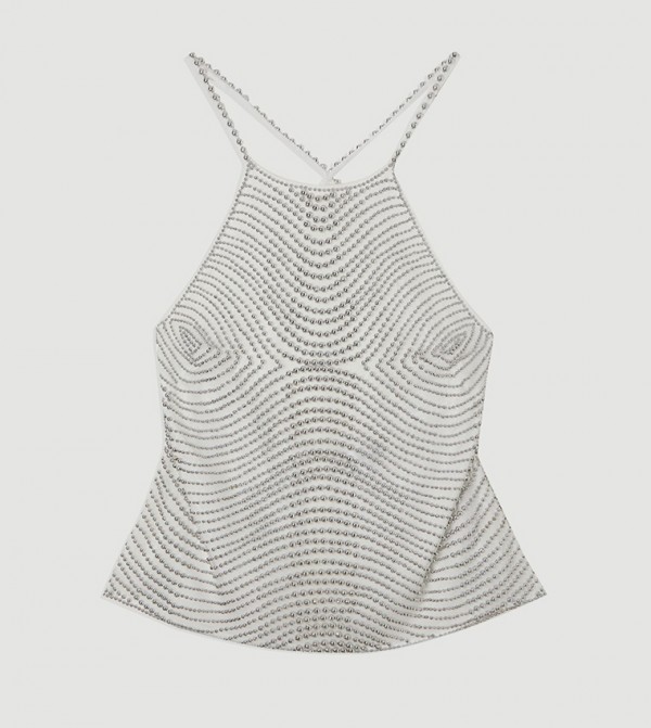 Karen Millen  - White Sleeveless Tops