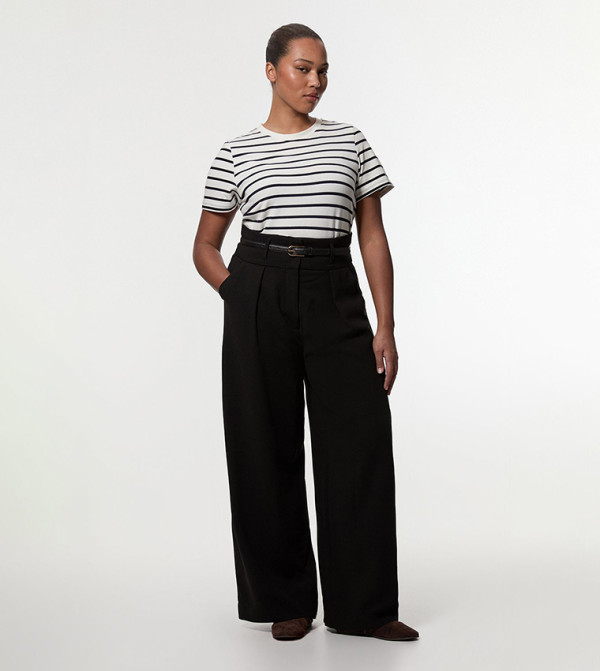 Karen Millen - Outlet  Plus Size - Black Pants & Leggings