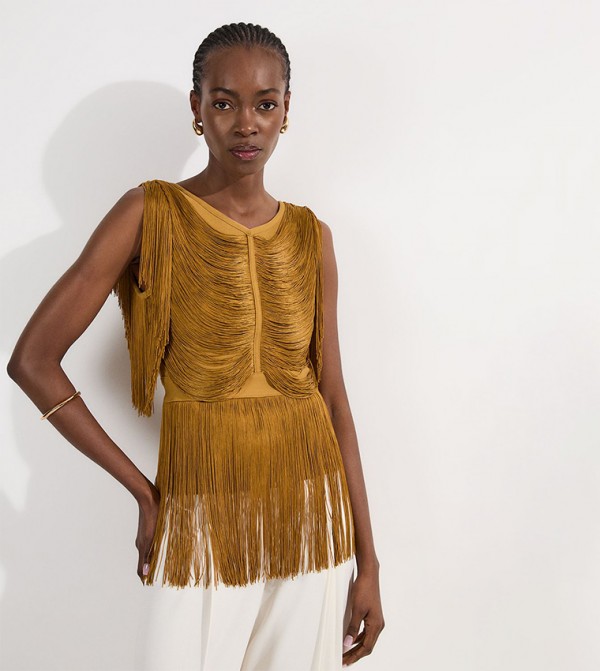 Karen Millen Karen Millen - Yellow Sleeveless Tops