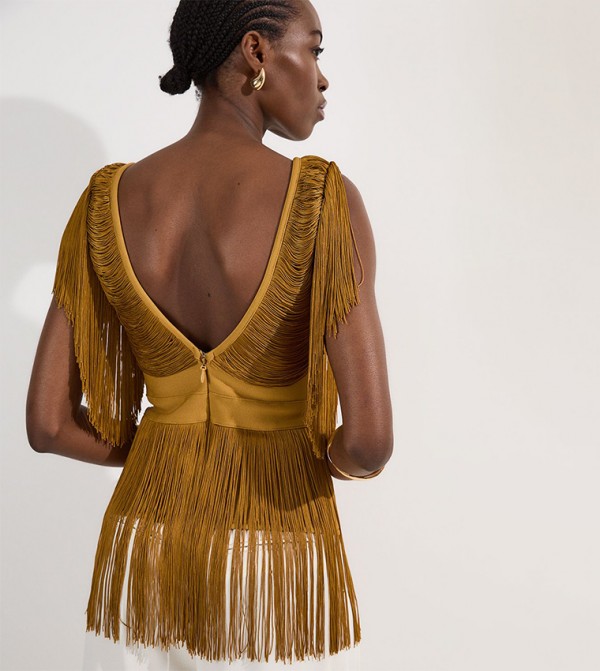 Karen Millen Karen Millen - Yellow Sleeveless Tops