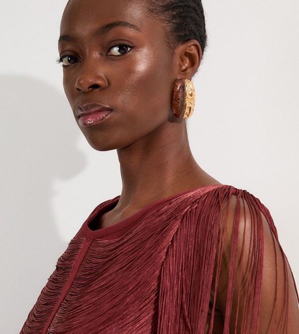 كارن ميلين  - أحمر Casual Tops