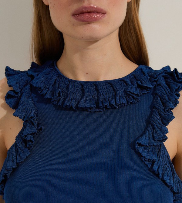 كارن ميلين كارن ميلين - كحلي Sleeveless Tops