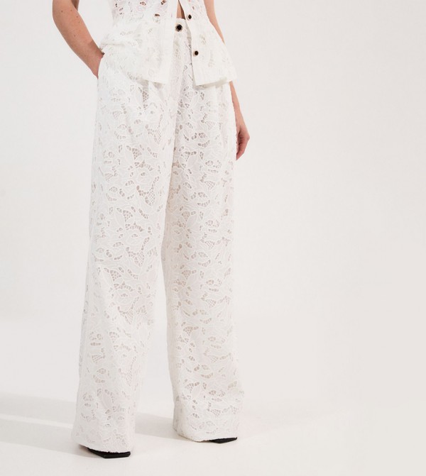 Karen Millen Karen Millen - White Casual Pants